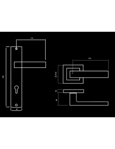 RIVE BLOC SICURO YORK CHROME CYLINDRE| mano.tn | Tunisie 2