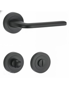 POIGNEE AVEC ROSACE DORTEL BARI NOIR WC| mano.tn | Tunisie