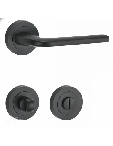 POIGNEE AVEC ROSACE DORTEL BARI NOIR WC| mano.tn | Tunisie