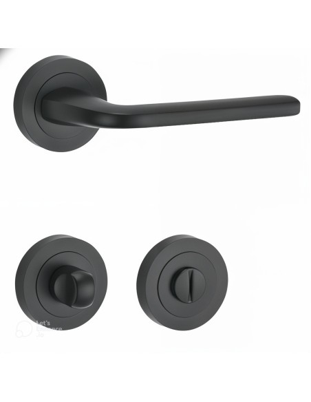 POIGNEE AVEC ROSACE DORTEL BARI NOIR WC| mano.tn | Tunisie