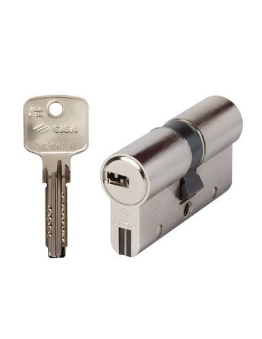 CYLINDRE DE SERRURE CISA 60MM AVEC 3 CLES CHROME| mano.tn | Tunisie