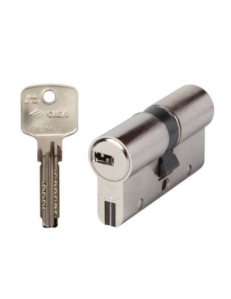 CYLINDRE DE SERRURE CISA 60MM AVEC 3 CLES CHROME| mano.tn | Tunisie