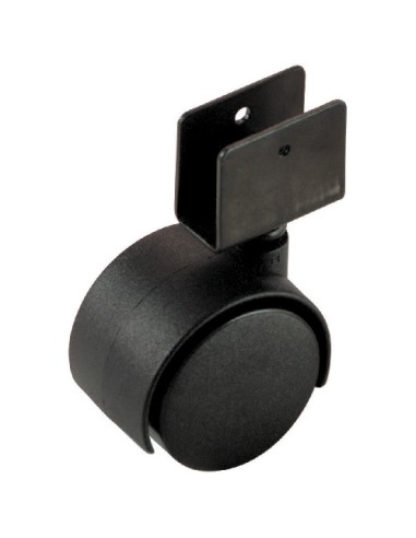 LOT DE 4 ROULETTES TWP 50 PLAQUE "U" 16