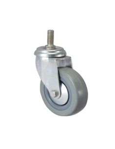 ROUE PIVOTANTEA TIGE T12 GRIS 1100-1