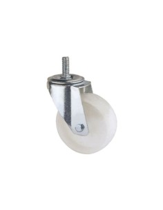 ROUE PIVOTANTEA TIGE  BLANCHE  102065-21/