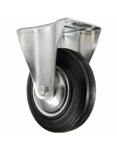 ROUE ANTI FEU NOIR 100 CHROME