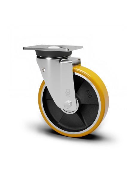 ROUE PIV/FONTE L  200X50 AVO Serie 14