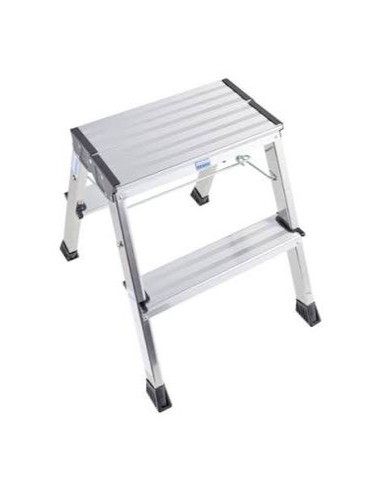 ESCABEAU ALUMINIUM DOUBLE DOMESTIQUE 2 MARCHES LITAN Mano.tn Tunisie