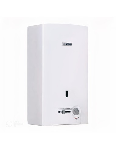 Chauffe Bain BOSCH 11 Litres Gaz Naturel Avec Piles - Blanc Mano.tn Tunisie