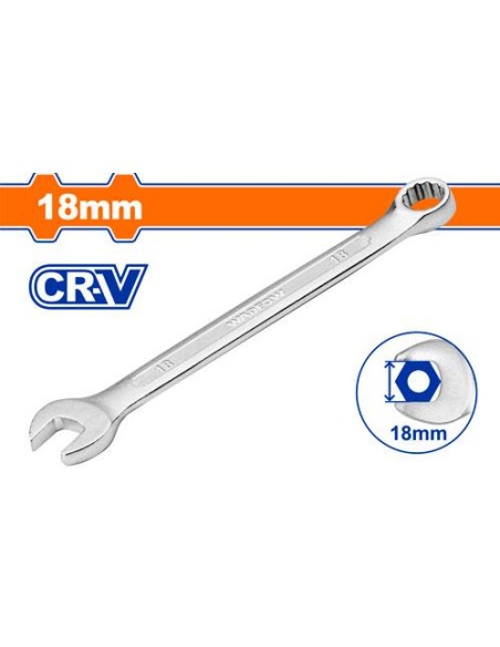 CLÉ MIXTE 18 CR-V WSA1118 WADFOW| mano.tn | Tunisie