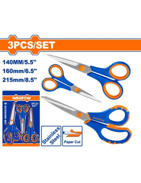 JEU 3 CISEAUX WSX4633 WADFOW| mano.tn | Tunisie