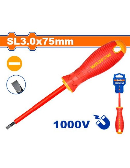 TOURNEVIS ISOLE FR 3X75 WSD7233 WADFOW| mano.tn | Tunisie