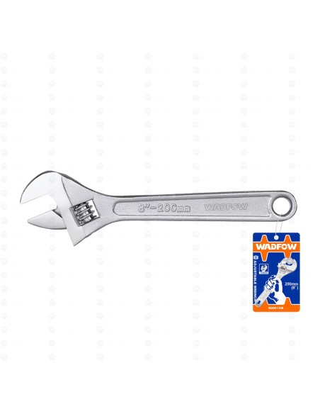 CLE A MOLETTE CHROME 8" WAW1108 WADFOW| mano.tn | Tunisie