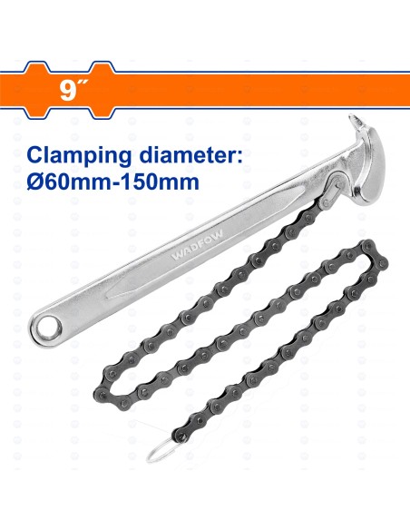 CLE A CHAINE 9" WAW1309 WADFOW| mano.tn | Tunisie
