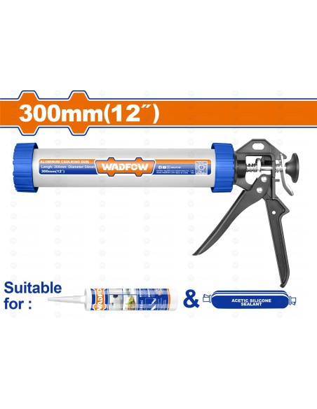 PISTOLET SILICONE 12" WCG5312 WADFOW| mano.tn | Tunisie