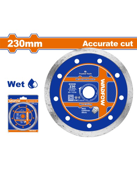 DISQUE DIAMANT CONTINU 230 WDC2K05 WADFOW| mano.tn | Tunisie