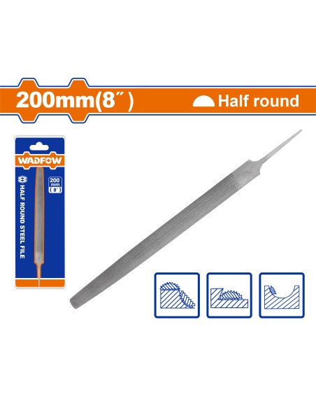LIME 1/2 RONDE 8" WFE1628 WADFOW| mano.tn | Tunisie