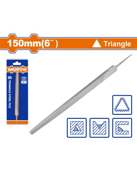 LIME TRIANGULAIRE 6" WFE1656 WADFOW| mano.tn | Tunisie