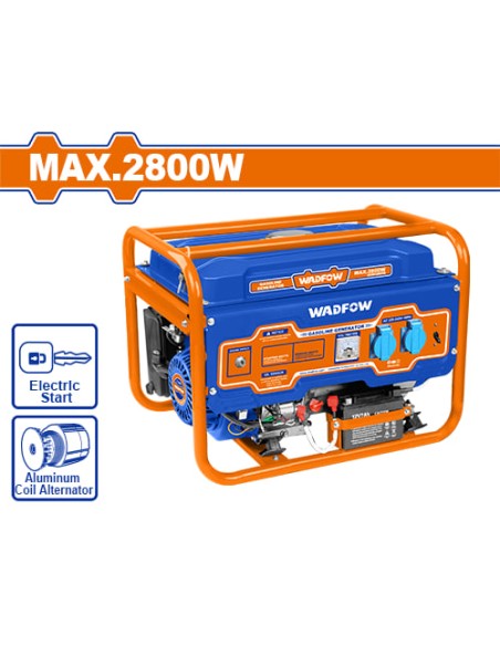 GROUPE ÉLECTROGÈNE GÉNÉRATEUR 2800W A/BATT WGEAA05D WADFOW| mano.tn | Tunisie
