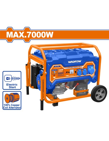 GROUPE ÉLECTROGÈNE GÉNÉRATEUR 7000W A/BATT WGEAA09 WADFOW| mano.tn | Tunisie