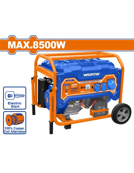 GROUPE ÉLECTROGÈNE GÉNÉRATEUR 8500W A/BATT WGEAA10 WADFOW| mano.tn | Tunisie