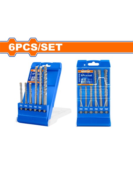 JEU 6 FORET MECHE SDS PLUS WHD6B06 WADFOW| mano.tn | Tunisie