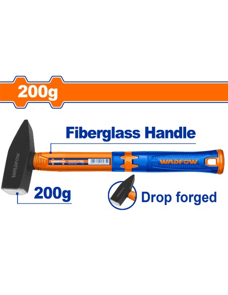 MARTEAU RIVOIR 200GR M/FIBRE WHM1302 WADFOW| mano.tn | Tunisie