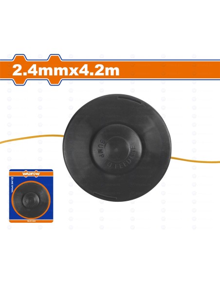 BOBINE FIL DEBROUSAILLEUSE 2.4X4.2M WJC1424 WADFOW| mano.tn | Tunisie