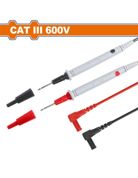 KIT CABLES POUR MULTIMETRE WKX1101 WADFOW| mano.tn | Tunisie