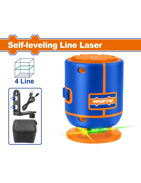 NIVEAU LASER 30M 4 LIGNES WLE1M04 WADFOW| mano.tn | Tunisie