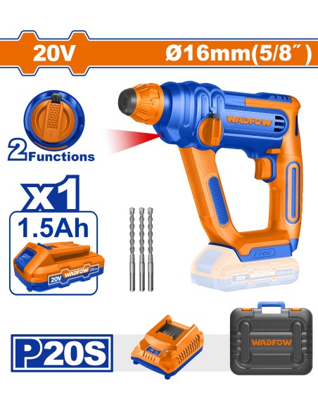 PERFORATEUR SDS+ 20V+3B WLM1B161 WADFOW| mano.tn | Tunisie