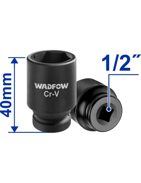 JEU 10 DOUILLE 1/2 40MM WMS1D01 WADFOW| mano.tn | Tunisie