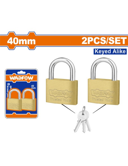 CADENAS LAITON 40 2PCS WPDT442 WADFOW| mano.tn | Tunisie