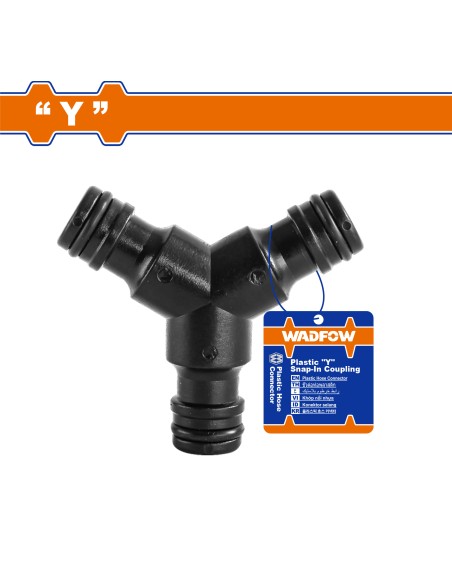 RACCORD PLAST 1/2" 3 VOIES WQC7E34 WADFOW| mano.tn | Tunisie