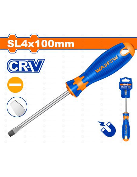 TOURNEVIS FR 4X100 CR-V WSD1244 WADFOW| mano.tn | Tunisie