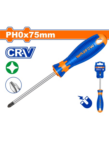 TOURNEVIS PH0X75 CR-V WSD2203 WADFOW| mano.tn | Tunisie