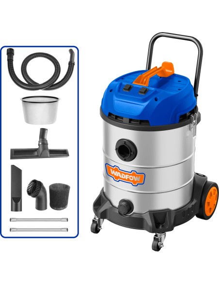 ASPIRATEUR 60L 2X1200W WVR5A60 WADFOW| mano.tn | Tunisie