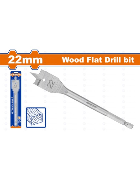 FORET MECHE BOIS PLAT 22 WWF1K22 WADFOW| mano.tn | Tunisie