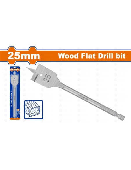 FORET MECHE BOIS PLAT 25 WWF1K25 WADFOW| mano.tn | Tunisie