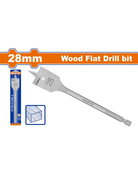 FORET MECHE BOIS PLAT 28 WWF1K28 WADFOW| mano.tn | Tunisie