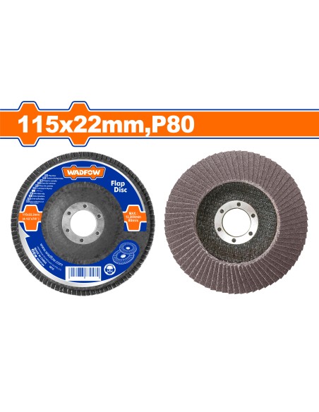 DISQUE LAMELLE 115 P80 WYL1303 WADFOW| mano.tn | Tunisie
