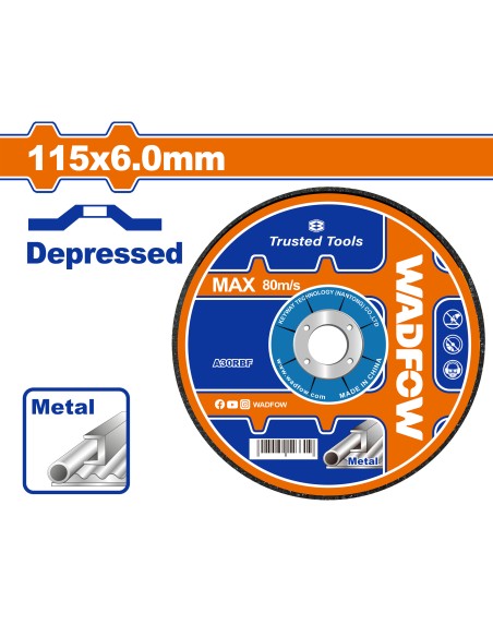 DISQUE EBARB ACIER 115X6 WAC1346 WADFOW| mano.tn | Tunisie
