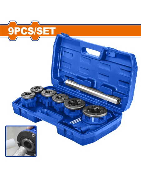 JEU 9 FILIERES FILETAGE TUBE WJK1D61 WADFOW| mano.tn | Tunisie