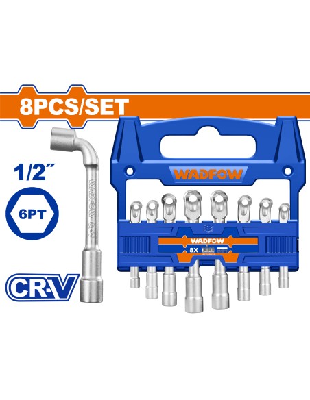 JEU 8 CLE A PIPE CR-V WTH4208 WADFOW| mano.tn | Tunisie