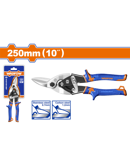 CISAILLE A TOLE 10" GAUCHE WAS1410 WADFOW| mano.tn | Tunisie